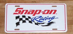 Snap-On スナップオン　レーシングプレート新品未使用品