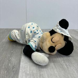61 当時物　Tokyo Disneyland ミッキーマウス　ぬいぐるみ　パジャマ　レトロ　ディズニー
