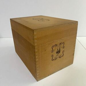 木製 箱 木箱 スコッチ ウイスキー PRINCE HOTEL 蓋付き 収納 ケース ボックス インテリア ビンテージ 古道具