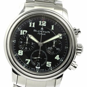 ブランパン Blancpain レマン フライバック クロノグラフ 自動巻き メンズ 良品 _778248