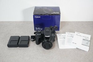 [QS][D4280980] Canon キヤノン SX70 HS PowerShot コンパクトデジタルカメラ バッテリー計2個/チャージャー/取扱説明書 等付属