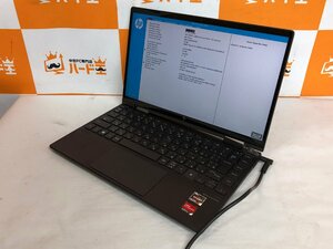 【ハード王】1円～/HP ENVY x360 Convertible/AMD Ryzen5 4500U/8GB/ストレージ無/8769-G22