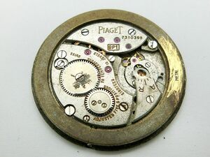 1000円スタート ムーブメントのみ PIAGET ピアジェ Cal.9P1 手巻 MT 機械式 18石 ビンテージ 腕時計部品類 ジャンク品 AMB Z212