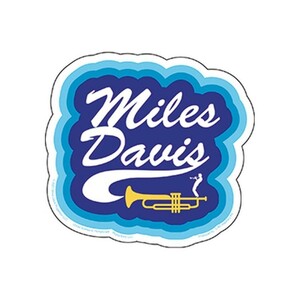 Miles Davis ステッカー マイルス・デイヴィス Logo
