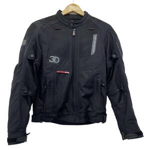 【美品】 KOMINE コミネ JK-081 ツアラーメッシュジャケット 3D 　黒　ブラック　Ｍサイズ　5539-100
