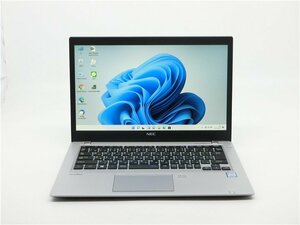 中古　14.3型フルHD/ノートPC/Win11/新品SSD256/8GB/6世代i5/NEC　J VM-T　MSoffice2021ProPlus搭載　