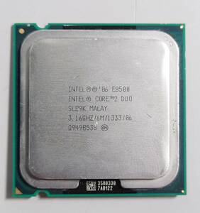 KN1114 Core2 Duo E8500 Intel CPU 3.16GHz SLB9K