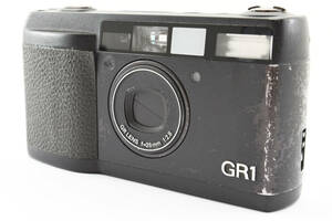 RICOH GR1 LENS f=28mm 1:2.8 リコー ブラック 高級フィルムカメラ コンパクトカメラ ＊465