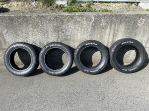 中古　マッドスター ラジアル A/T 165/65R14 4本 ハイゼットトラック、アクティ、キャリー