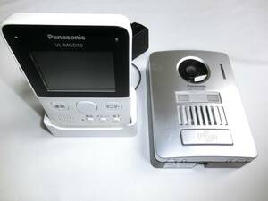Panasonic　パナソニック　【VL－MGD10】+【VL-VG560L】　ＴＶドアホン　ワイヤレス　親機子機　インターホン　　中古品
