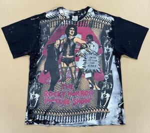 90s MOSQUITOHEAD The Rocky Horror Picture Show Tシャツ L モスキートヘッド ロッキーホラーショー 手刷り ビンテージ vintage 映画
