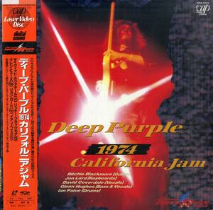B00182845/LD/ディープ・パープル「1974 カリフォルニア・ジャム」