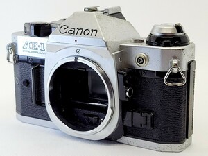 【ジャンク品】Canon キヤノンAE-1 PROGRAM ボディ シルバー 一眼レフ フィルムカメラ 　1335775