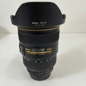 G◎ Nikon ニコン AF-S NIKKOR 17-35mm 1:2.8D ED HB-23 キズ汚れ有り