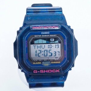 中古 カシオ G-SHOCK 腕時計 G-LIDE スケルトン GLX5600 ブルー 青