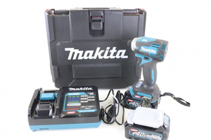 【動作確認OK】【充電OK】Makita TD001GRDX マキタ 充電式インパクトドライバー 40v Li-ion max 電動工具 大工 外壁屋 天板屋 030IFFIK53