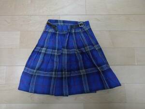 KILTS SCOTLAND SKIRT スコットランド製 スカート キルト blue