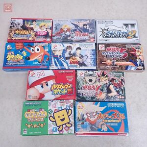 動作保証品 GBA ゲームボーイアドバンス 金色のガッシュベル/ボクらの太陽/鋼の錬金術師 等 まとめて 10本セット 箱説付 ダブりなし【10