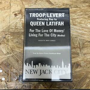 シHIPHOP,R&B TROOP/LEVERT - FOR THE LOVE OF MONEY/LIVING FOR THE CITY シングル,RARE TAPE 中古品