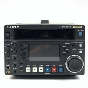 SONY ソニー HDW-S280 HDデジタルビデオカセットレコーダー●簡易検査品【TB】