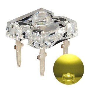 LED FLUX 3mm 電球色 2000～2800mcd 1000個