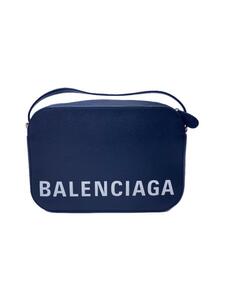 BALENCIAGA◆Ville/Camera Bag/ヴィル/カメラバッグ/ハンドバッグ/-/BLK/無地