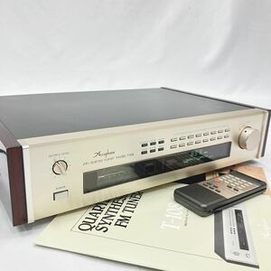 Accuphase アキュフェーズ T-108 FMステレオチューナー オーディオ機器　リモコン　取説付き　追加写真有り　01-0315