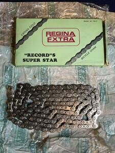 Regina EXTRA RECORD S レジナ レコードS CHAIN チェーン 116L◆未使用品◆ビンテージパーツ レーサー Campagnolo made in ITALY 貴重！