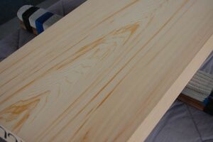 木曽桧　ヒノキ（天然材） 1346×347×60 8年乾燥 角材 材木 木材 新品