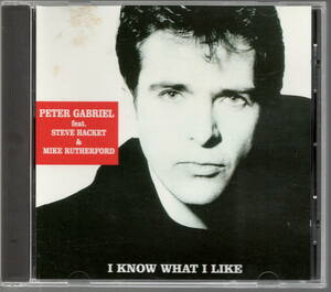 PETER GABRIEL ピーターガブリエル／I KNOW WHAT I LIKE (featuring STEVE HACKET & MIKE RUTHERFORD)