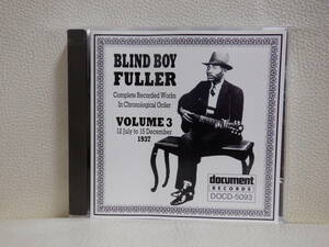 [CD] BLIND BOY FULLER / VOL.3 