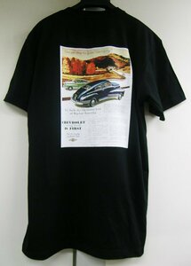 アドバタイジング シボレー 黒 148 Ｔシャツ 1948 オールディーズ 50’s 60’s ローライダー ホットロッド フリートライン