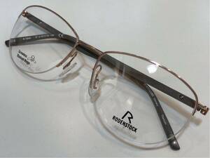新品 RODENSTOCK ローデンストック 日本製 ブランド メガネ 眼鏡 オシャレ 上品 綺麗 R7044