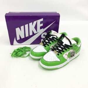 NIKE ナイキ スニーカー 白×緑 シュプリーム 26.5cm DH3228 101【CCBB5040】