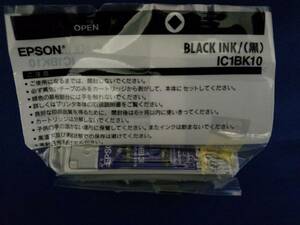 EPSON インクカートリッジ IC1BK10 BLACK INK(黒) 推奨期限不明