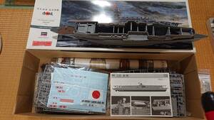 1/350　日本海軍航空母艦　赤城（一部製作）キット　専用エッチングパーツ他