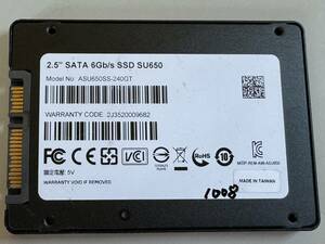 ADATA SSD 240GB【動作確認済み】1008