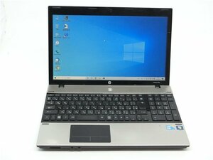 中古/15型/ノートPC/高速SSD128GB/4GB/i3　M380/HP　Probook　4520S　　MSoffice2021ProPlus搭載　新品無線マウス