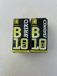 BRIKO ブリコ フッ素パウダーワックス 開封済 6割程度残 2本セット