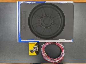 【KICKER】キッカー HS10 25cm パワードウーファー 中古 正規品