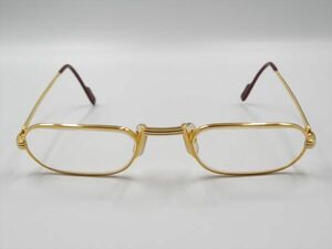 18077Bg Cartier カルティエ 眼鏡 メガネ アイウエア 度入り トリニティ 130mm