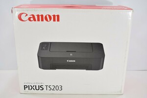 未開封 新品 Canon キャノン TS203 PIXUS ピクサス インクジェット プリンター 複合機 周辺機器 黒 ブラック 印刷機 カラー NU-178N