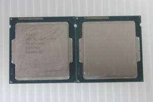【中古】Intel CPU i7-4770/3.40GHZ×2個