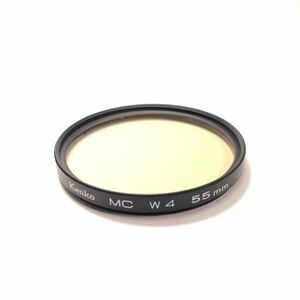 Kenko ケンコー 55mm レンズフィルター MC W4 ★M39