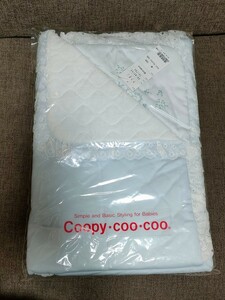 ☆【Coopy coo coo】マット☆敷パット☆寝具☆キッズ☆Baby☆新品☆水色【224】