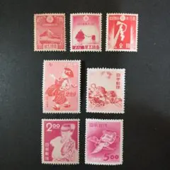 銭位切手:年賀（昭和11年〜13年、24年〜27年用）