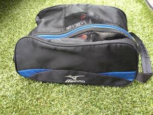 ★Mizuno ミズノ GOLF ゴルフ シューズ バッグ ケース　USED★