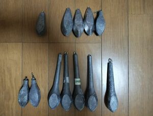 船釣り用 おもり 錘 セット 12個