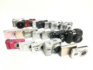 ☆ コンパクトデジタルカメラ まとめ 1 ☆ RICOH Caplio + Nikon COOLPIX ×2 + CASIO EXILIM ×3 他14台 リコー ニコン カシオ