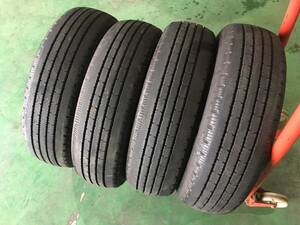 s378-4-4 ☆205/65R16 BS R202 中古4本セット！ 2022年製 中古ブリヂストンタイヤ♪ k120